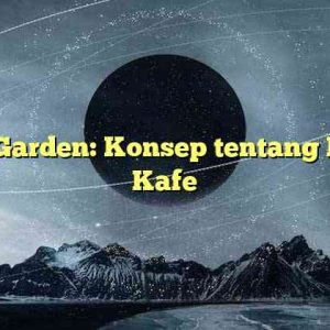 Emir Garden: Konsep tentang Bisnis Kafe