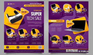 desain brosur kreatif untuk promosi