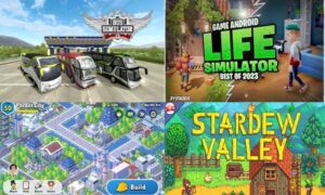 game simulasi di smartphone
