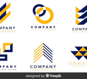 logo elegan perusahaan properti dan arsitektur