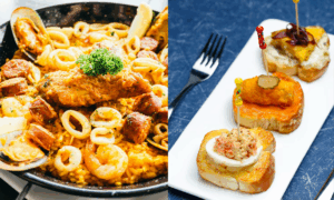 paella dan tapas dari spanyol